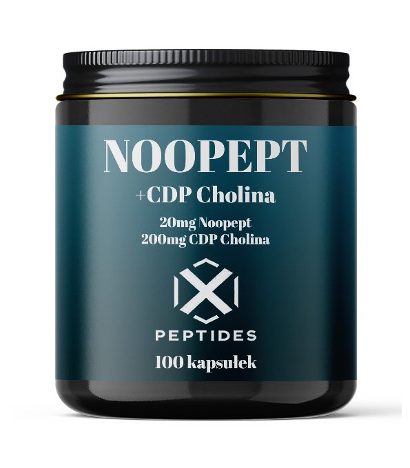 Noopept 20 mg + CDP Choline 200 mg Noopept 20 mg + CDP Choline 200 mg