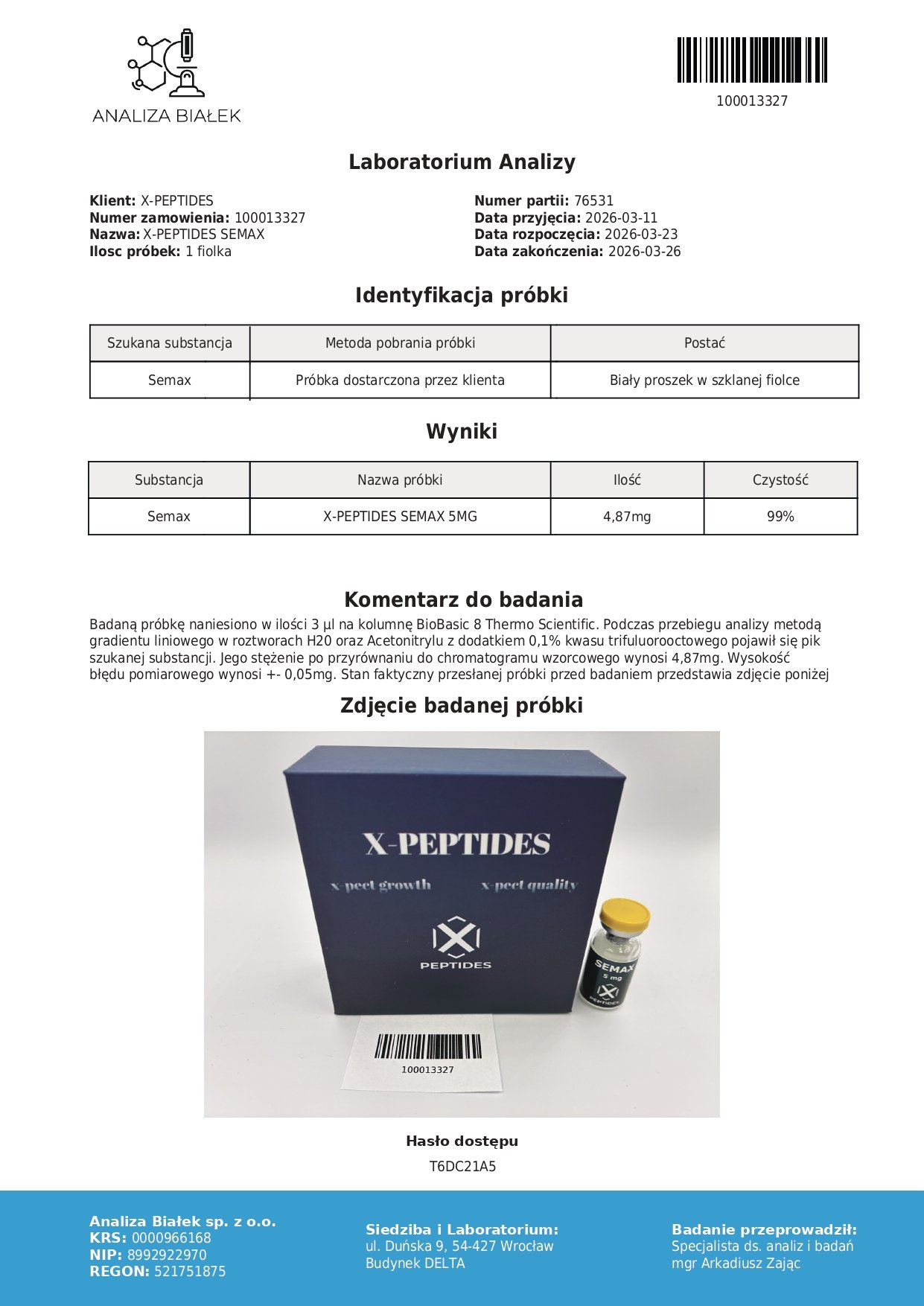 Semax 5 mg