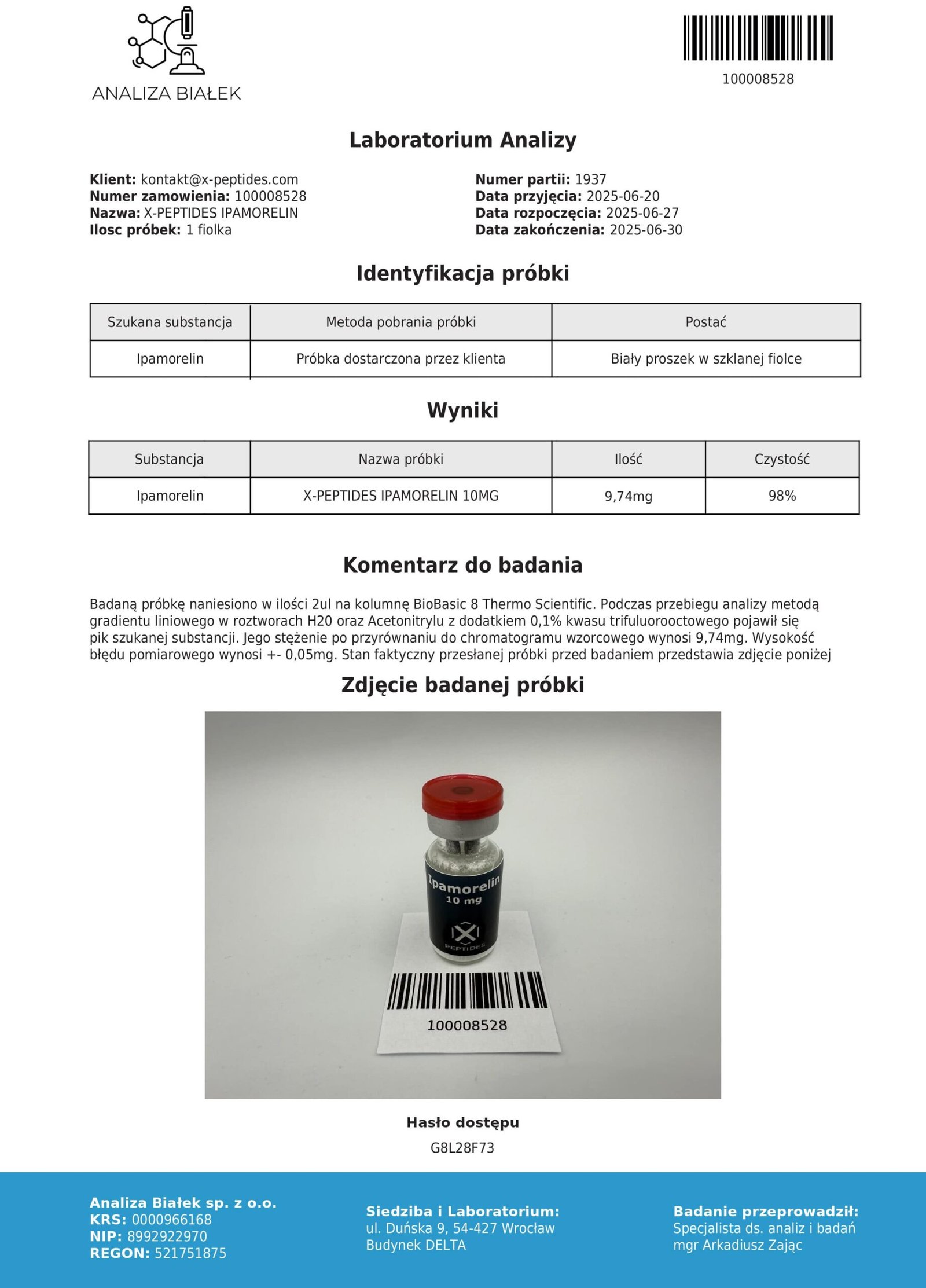 Ipamorelin 10mg